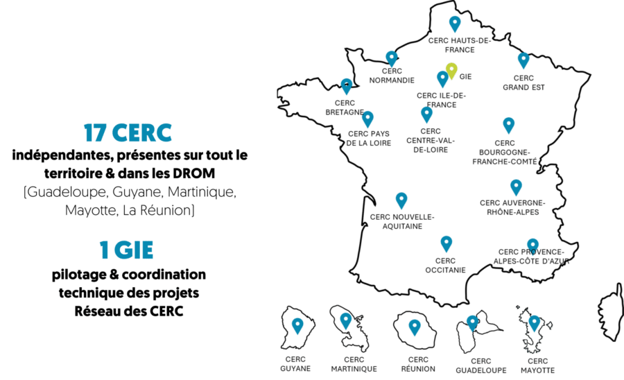 Le réseau des CERC